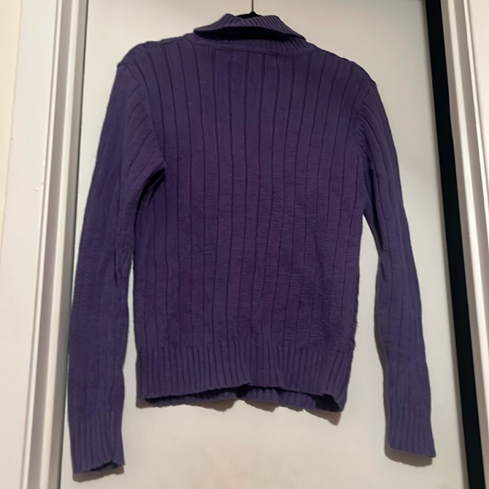 Vintage Crystal Kobe cable knit sweater
